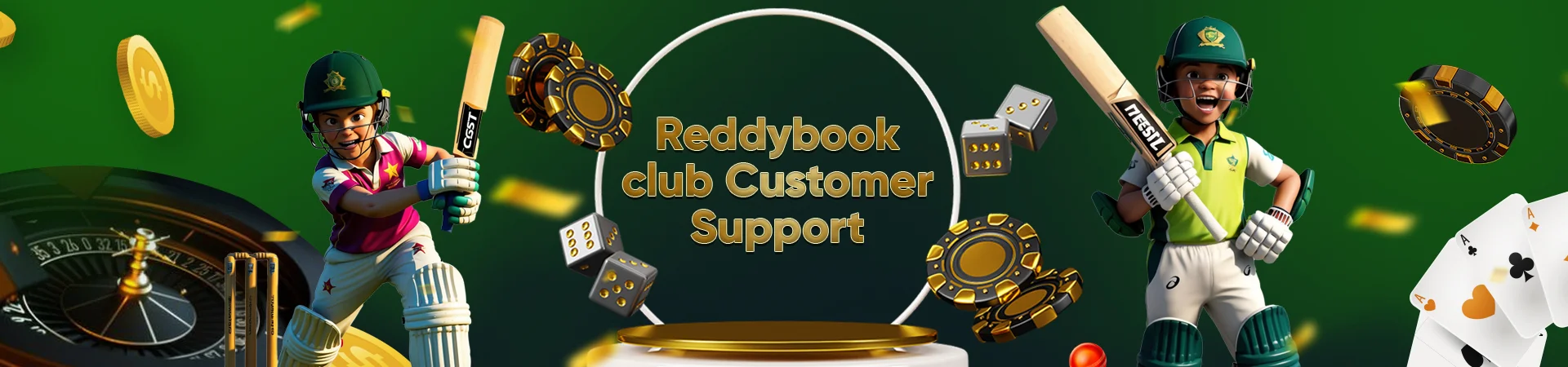 Reddybook club Customer Support