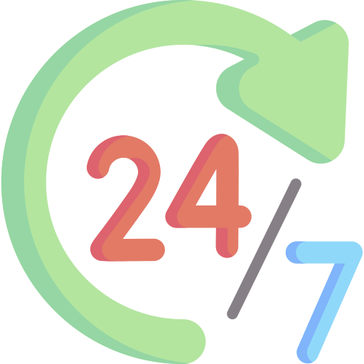 24-hours support